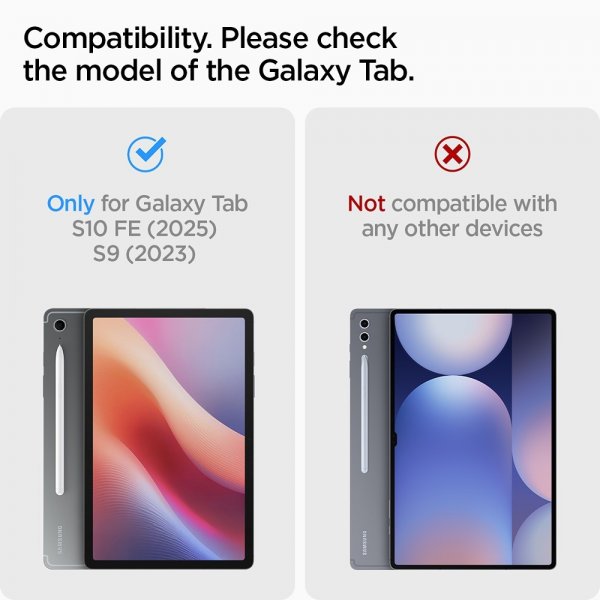 Spigen Samsung Galaxy Tab S10 FE Cover Ultra Hybrid Pro Grå