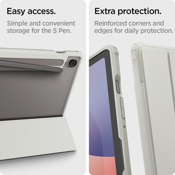 Spigen Samsung Galaxy Tab S10 FE Cover Ultra Hybrid Pro Grå