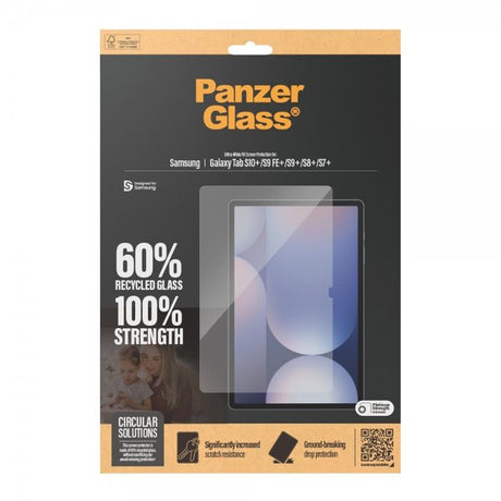 PanzerGlass Samsung Galaxy Tab S7 Plus/S8 Plus/S9 Plus/S9 FE Plus/S10 Plus Skærmbeskyttelse Ultra-Wide Fit