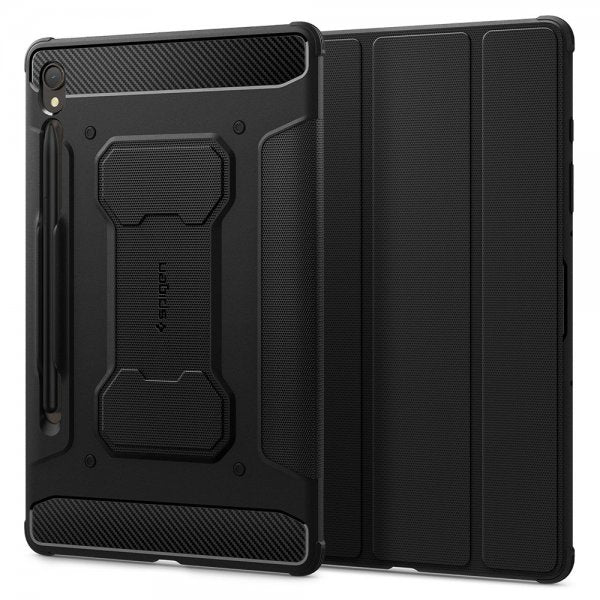 Spigen Samsung Galaxy Tab S9 Etui Rugged Armor Pro Sort