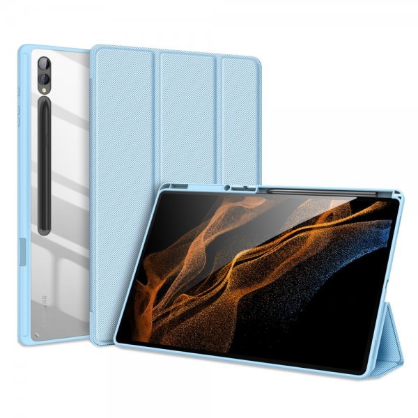 Dux Ducis Samsung Galaxy Tab S9 Ultra Cover TOBY Series Blå