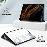 Samsung Galaxy Tab S9 Ultra Cover Trifold Blå
