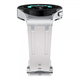 Samsung Galaxy Watch 20mm Silikonerem Sølvspænde Beige