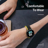 Dux Ducis Samsung Galaxy Watch 20mm Rem LD Series Gul