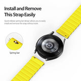 Dux Ducis Samsung Galaxy Watch 20mm Rem LD Series Gul