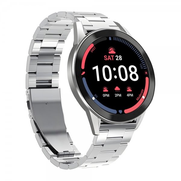 Puro Samsung Galaxy Watch 20mm Rem Rustfrit Stål Sølv