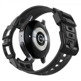 Spigen Samsung Galaxy Watch 6 40mm Urkasse og Rem Rugged Armor Pro Sort