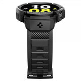 Spigen Samsung Galaxy Watch 6 40mm Urkasse og Rem Rugged Armor Pro Sort