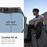 Spigen Samsung Galaxy Watch 6 44mm Cover og Rem Rugged Armor Pro Sort