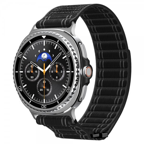 Spigen Samsung Galaxy Watch 8 40/44mm/Classic 46mm Armbånd WBF0 Sort