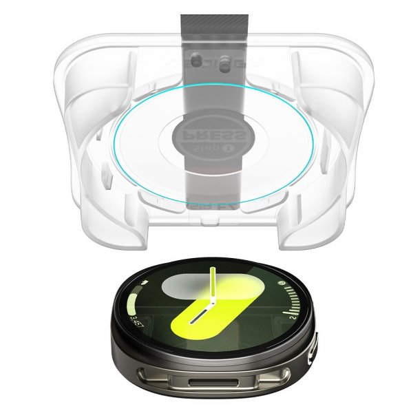 Spigen Samsung Galaxy Watch 8 44mm Skærmbeskyttelse GLAS.tR EZ Fit 2-pak