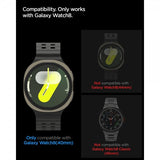 Spigen Samsung Galaxy Watch 8 44mm Skærmbeskyttelse GLAS.tR EZ Fit 2-pak