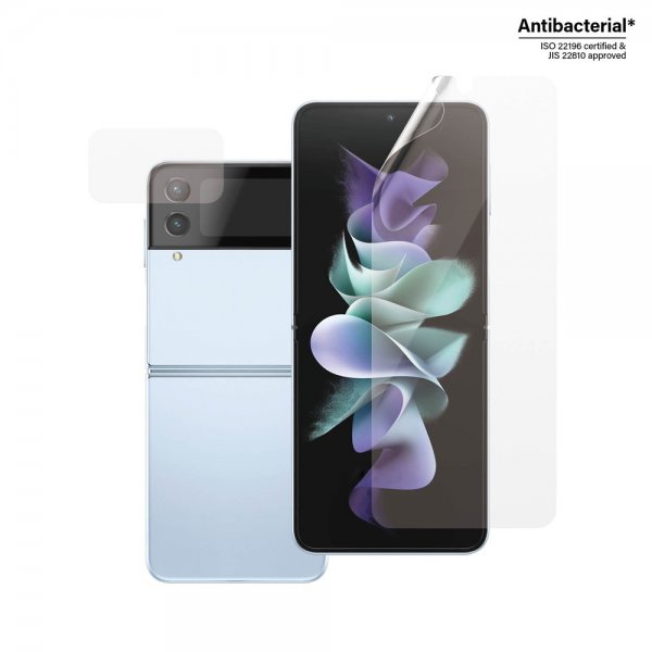 PanzerGlass Samsung Galaxy Z Flip 4 Skærmbeskyttelse FlipFoldFlex Ultra-Wide Fit TPU/Classic Fit Glass