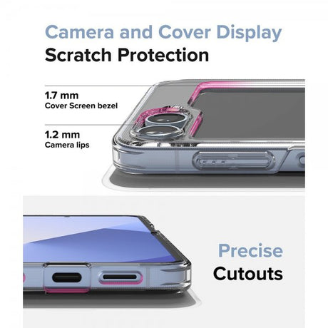 Ringke Samsung Galaxy Z Flip 6/Flip 7 FE Cover Fusion Magnetic Transparent
