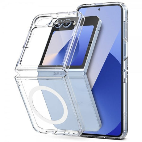 Ringke Samsung Galaxy Z Flip 6/Flip 7 FE Cover Fusion Magnetic Transparent