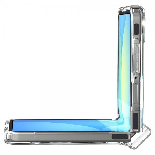 Spigen Samsung Galaxy Z Flip 7 Cover Ultra Hybrid Pro MagFit Clear White