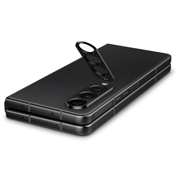 Spigen Samsung Galaxy Z Fold 4 Kamerabeskyttelsesglas.tR Optik 2-pak Sort