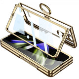 GKK Samsung Galaxy Z Fold 5 Cover Fingerring Grøn