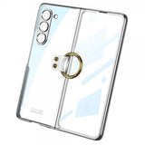 GKK Samsung Galaxy Z Fold 5 Cover Fingerring Guld