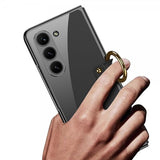 GKK Samsung Galaxy Z Fold 5 Cover Fingerring Sølv