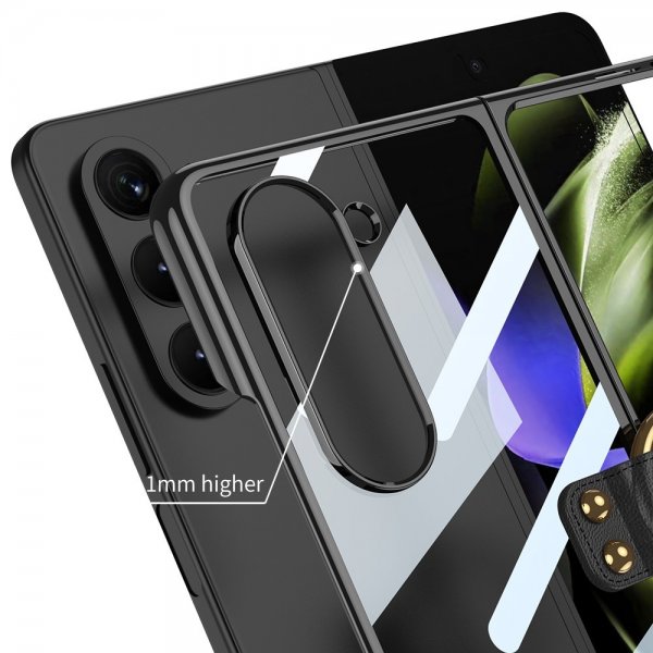 GKK Samsung Galaxy Z Fold 5 Cover med Ringholder Grøn