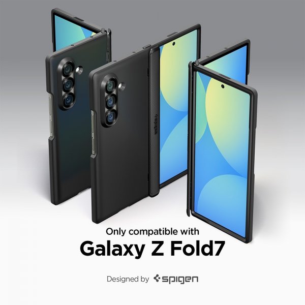 Spigen Samsung Galaxy Z Fold 7 Cover Slim Armor Pro MagFit Sort