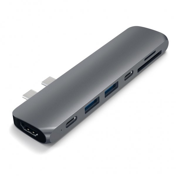 Satechi Type-C Pro Hub-adapter Space Gray