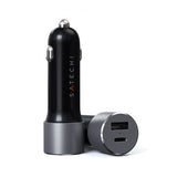 Satechi Billader med PD 1xUSB-C og 1xUSB-A Space Grey