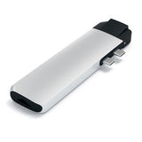 Satechi USB-C Pro Hub med 4K HDMI og Ethernet Sølv