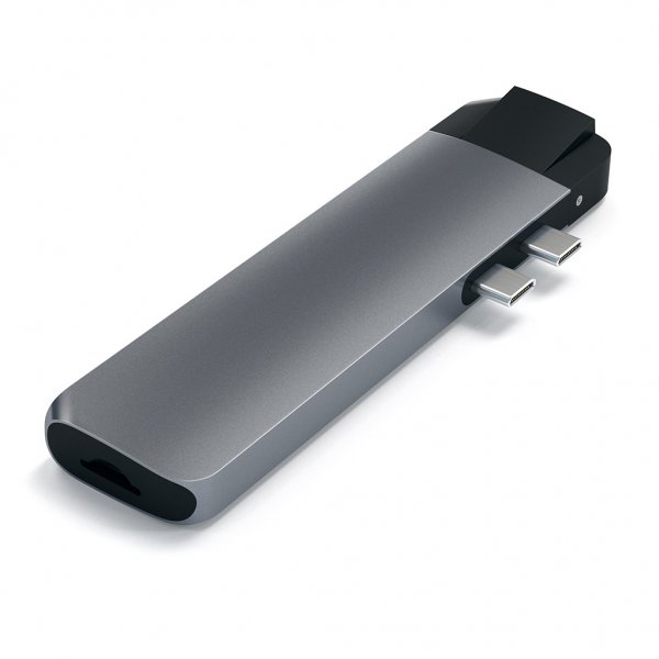 Satechi USB-C Pro Hub med 4K HDMI og Ethernet Space Gray
