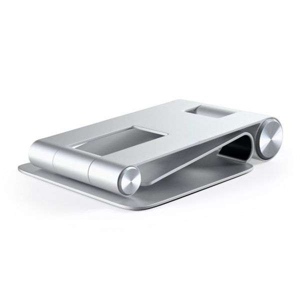 Satechi R1 Aluminium Hængslet Holder Foldbart Stativ Space Gray