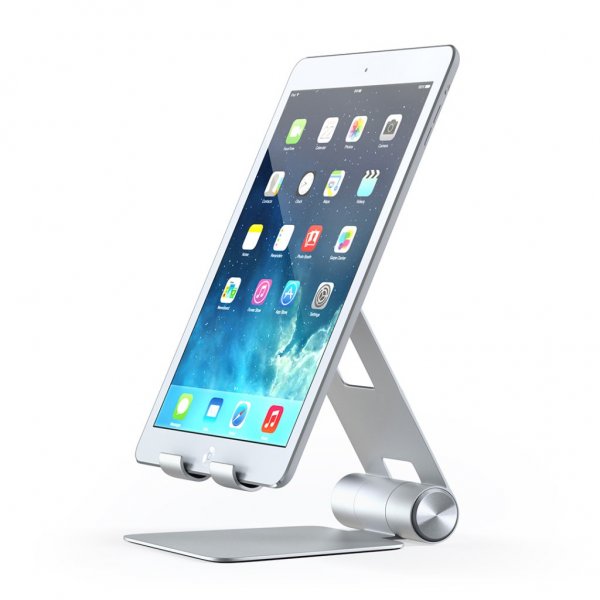 Satechi R1 Aluminium Hængslet Holder Foldbart Stativ Space Gray