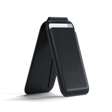 Satechi Kortholder Vegansk Læder Magnetisk Wallet Stand Sort