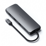 Satechi USB-C HYBRID med indbygget mulighed for SSD-lagring Sort