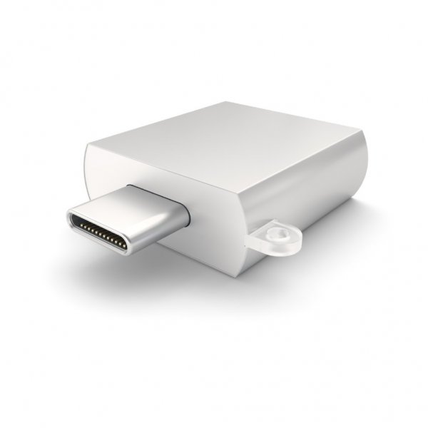 Satechi USB-C til USB-A 3.0 Adapter Sølv