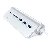 Satechi USB-C Combo Hub til stationær computer sølv