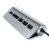 Satechi USB-C Combo Hub til stationær computer sølv