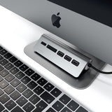 Satechi USB-C Combo Hub til stationær Space Gray