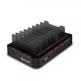 ALOGIC 8-ports USB-opladningsstation Sort