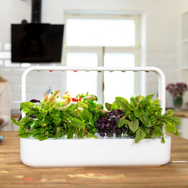 Click and Grow Smart Garden 9 Start Kit Hvid