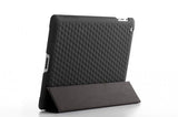 Bluelounge iPad 9.7 (gen 2/3/4) Cover Blomstret Sort