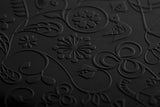 Bluelounge iPad 9.7 (gen 2/3/4) Cover Shell Blomstermønster Sort