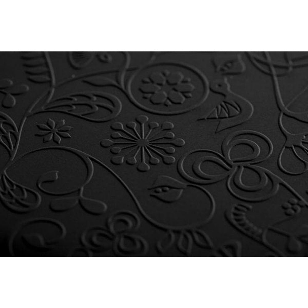 Bluelounge iPad 9.7 (gen 2/3/4) Cover Shell Blomstermønster Sort