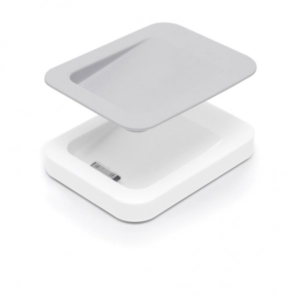 Bluelounge Saidoka 30-pin iPhone 3 / 4 / 4s Opladningsdock Hvid