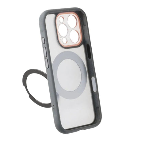 iPhone 16 Pro Cover Roterbart stativ MagSafe Grå