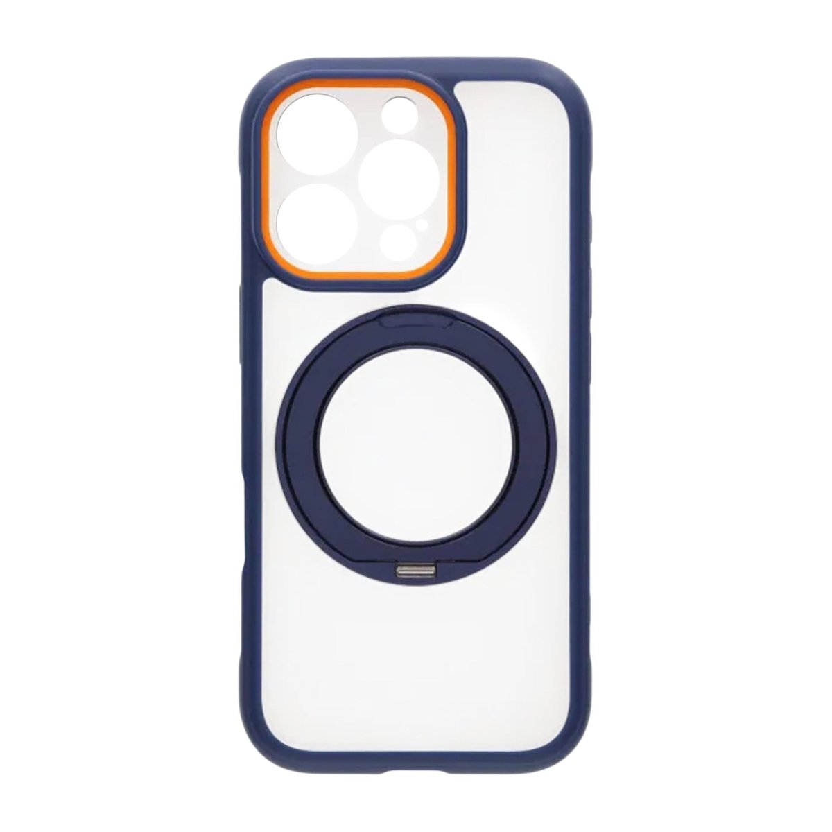 iPhone 16 Pro Max Cover med roterbart stativ MagSafe Blå