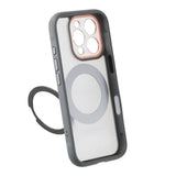 iPhone 16 Pro Max Cover med roterbart stativ MagSafe Grå