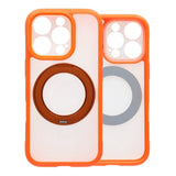 iPhone 16 Pro Max Cover med roterbart stativ MagSafe Orange