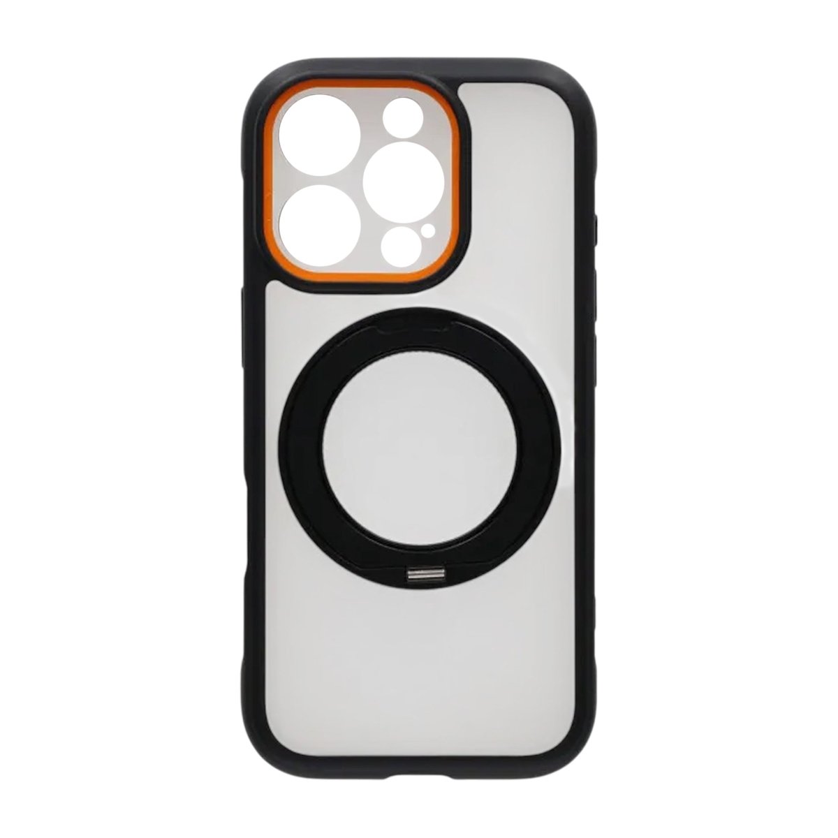 iPhone 16 Pro Max Cover med roterbart stativ MagSafe Sort