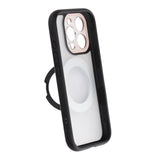 iPhone 16 Pro Max Cover med roterbart stativ MagSafe Sort